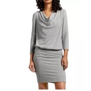 Anthropologie Dress Women's Small Michael Stars Cecile Brushed Jersey Cowl Neck
